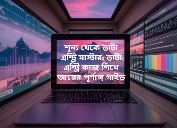 শূন্য থেকে ডাটা এন্ট্রি মাস্টার: কাজ শিখে ইনকাম শুরু করার পূর্ণাঙ্গ গাইড!