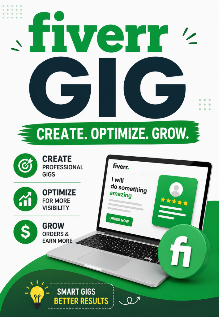 CREATE Fiverr Gig
